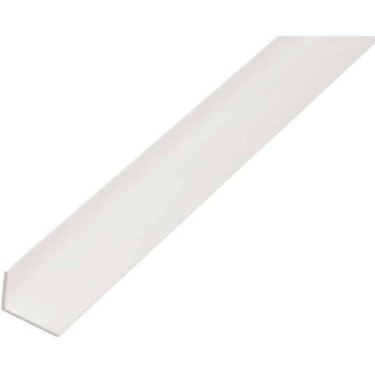 Alberts Profil PVC-vinkel 1000/40x10mm H