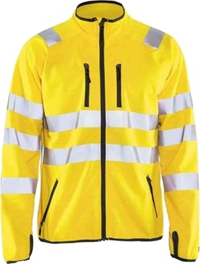 Blåkläder 4906251233004XL Softshelljakke varselgul, varseljakke Str. 4XL, Klær