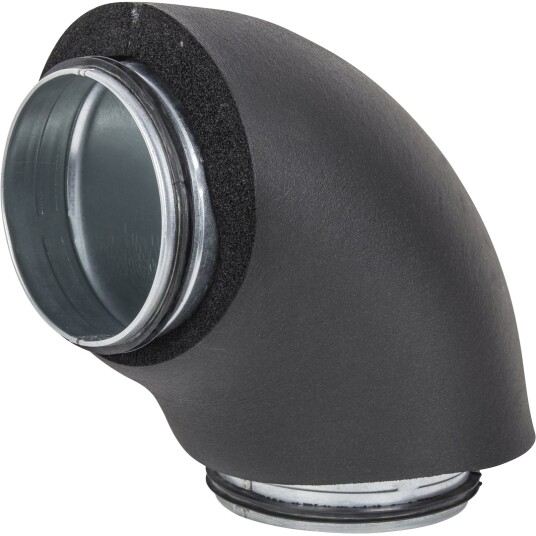 Flexit Isolert Bend 90° Nippel/Nippel T19 Ø160