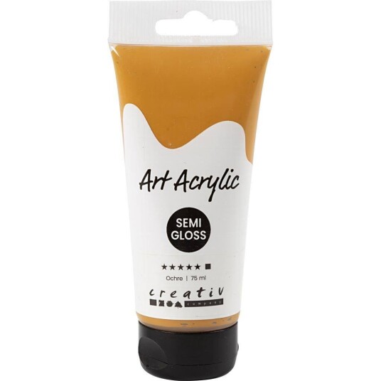 Creativ Company Pigment Art Akrylmaling 75ml Okkergul