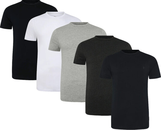 French Connection | 5 Pack Crew Multi 1 | L