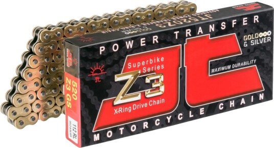 JTSPROCKETS JTC520Z3GS118RL Kjede