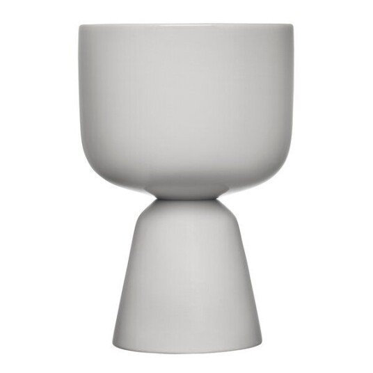 iittala - Nappula blomsterpotte 23x15,5 cm lysgrå iittala - Nappula blomsterpotte 23x15,5 cm lysgrå
