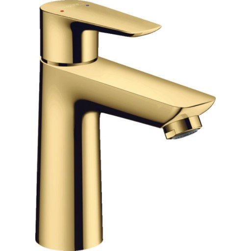 Hansgrohe Talis E servantbatteri 110 Uten bunnventil, Polert Gull-Optikk