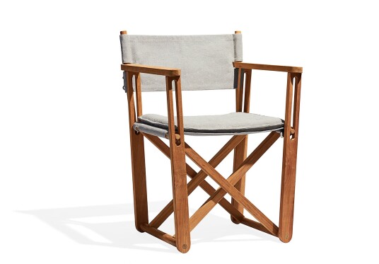 Skargaarden Kryss lounge stol Teak/grå Grå Skargaarden Kryss lounge stol Teak/grå Grå