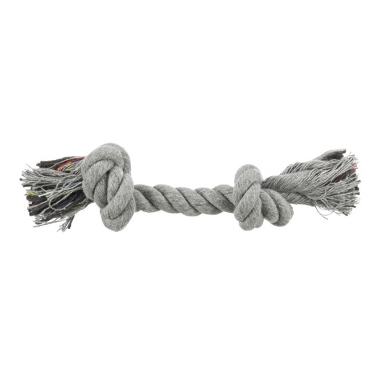 Trixie Flerfarget Leketau 26 cm Med 2 Knuter Grå