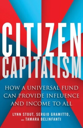 Citizen Capitalism Av Lynn Stout, Sergio Gramitto