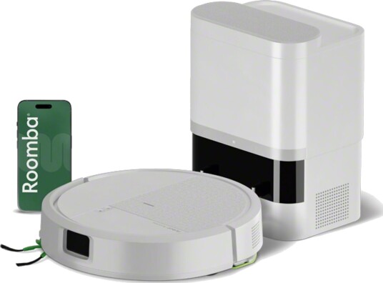 iRobot Roomba 115 Combo Robotstøvsuger med Automatisk Tømming og Gulvvask Hvit