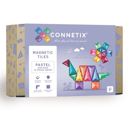 Connetix Pastell Mini 32 stk Connetix Pastell Mini 32 stk