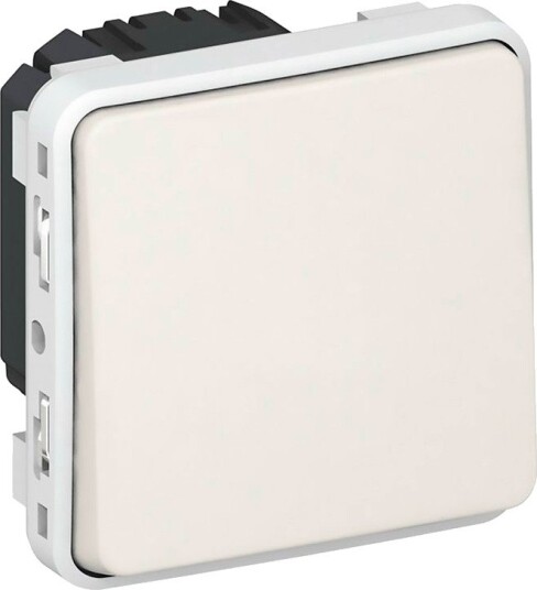 Legrand Bryter Plexo 1-polet (10A) Hvit