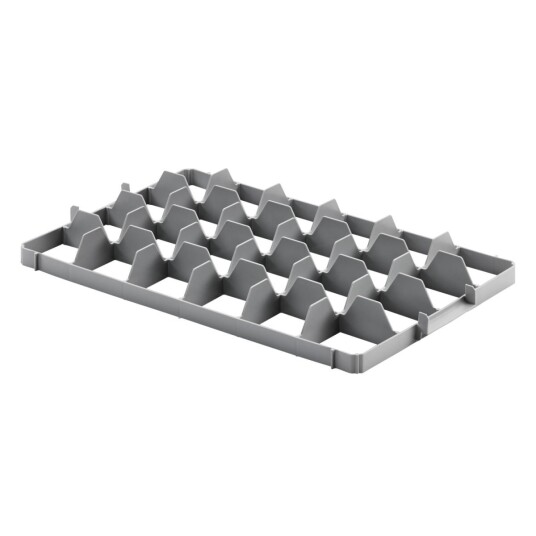 Ringoplast Forhøyningsramme til transportboks Komfort Ø 8,7 cm overdel 60x40x6.2 cm (BxDxH) Grå