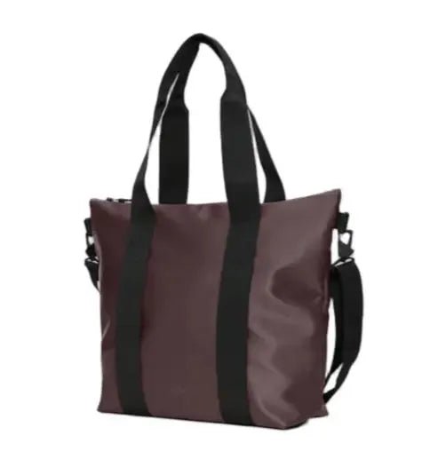 Rains Vesken Tote Bag Mini Brun Rains Vesken Tote Bag Mini Brun