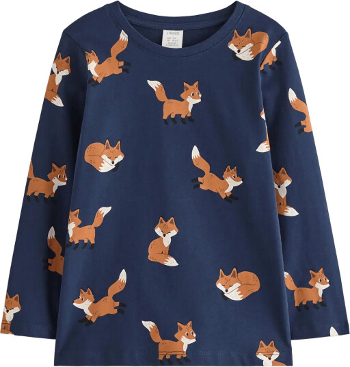 Lindex Long Sleeved Top Navy 92