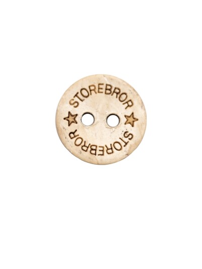 Kort Og Godt Knapp Storebror 15Mm