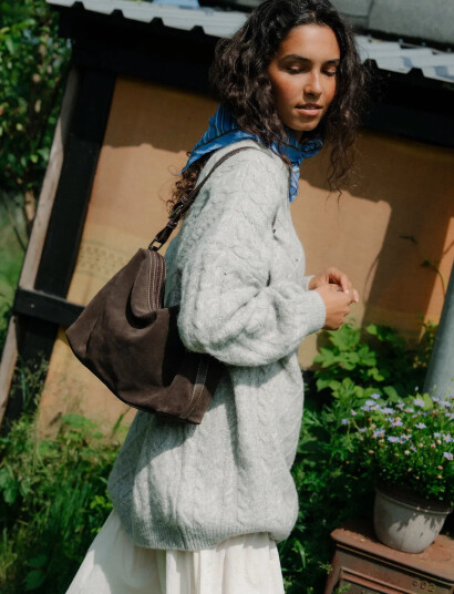 Becksöndergaard Suede Ginni Medi Bag - Brown - ONE SIZE