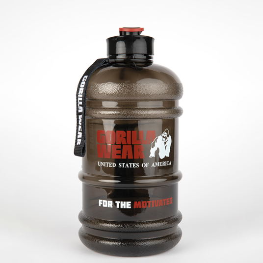 "Jug Vannflaske 2,2 L Transparent Svart"