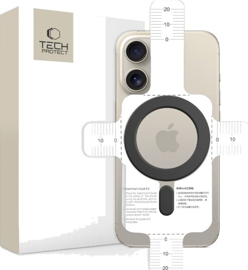 Tech-Protect MagMat MagSafe magnetisk ring universal Svart