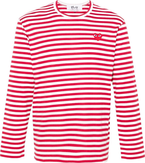 Comme des Garçons Play Herre Topper Rød M,
