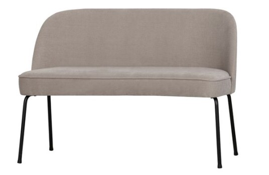BePureHome Vogue Benk, Sand stoff Unoliving