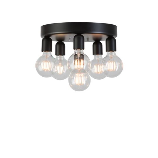 Belid Regal Plafond Ø320mm Mattsort 1692867 1575749-01-0