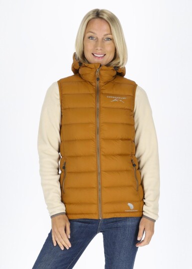 Swedemount Östersund Down Vest W Almond 34 Vester Swedemount Östersund Down Vest W Almond 34 Vester