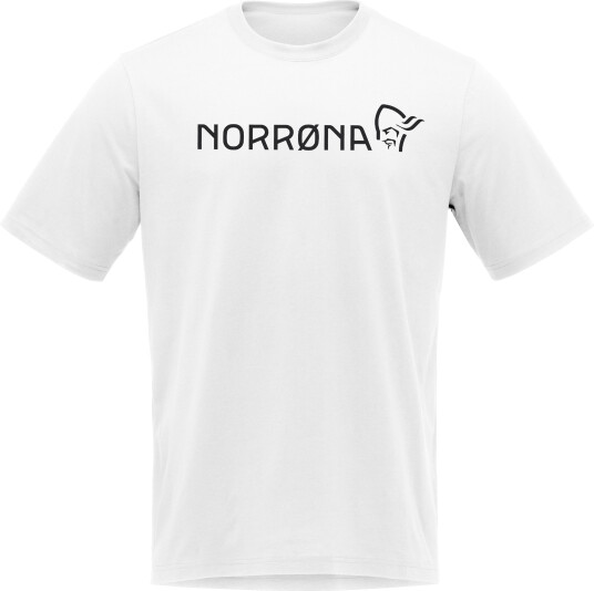 Norrøna Men's /29 Cotton  Viking T-Shirt Pure White S, Pure White