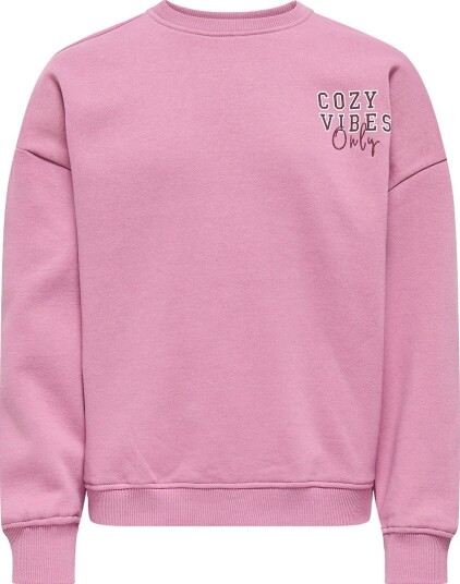 Kids Only Collegegenser - KogBila - Mauve Orchid/Cozy - Kids Only - 5-6 år (110-116) - Collegegenser - Rosa