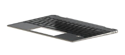 HP Top Cover Pob W Kb Bl Pob Swis