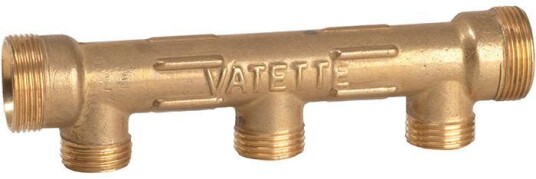 Vatette 1875806 Fordeler M28 x 1,5 mm, c/c 50, G15 3-rør