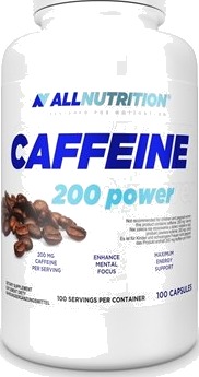 Koffein kapsler 200mg -100 kapsler
