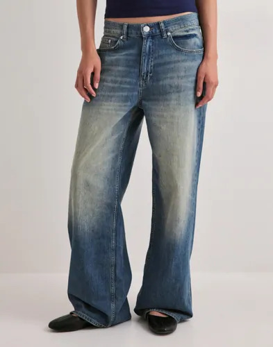 Nelly   Blå   Baggy Jeans