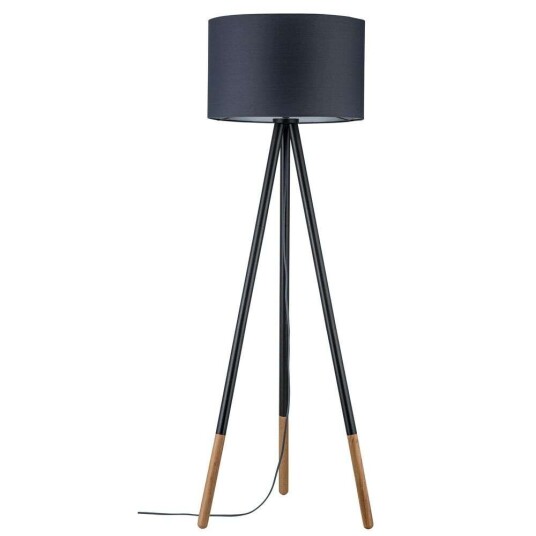 Paulmann - Rurik Gulvlampe Grey/Wood