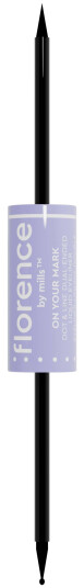 Florence By Mills On Tha Mark Dual Ended Liquid Eyeliner Black Florence By Mills On Tha Mark Dual Ended Liquid Eyeliner Black