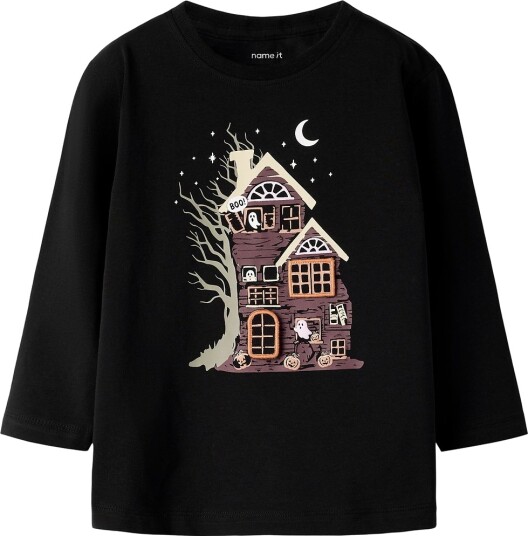 Name It Genser - NmnOttoline - Black - Name It - 4 år (104) - Genser - Svart