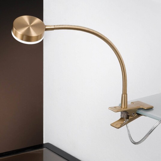 Orion Klemlampe Mira Messing / gull Arbeidsrom / kontor Metall Moderne