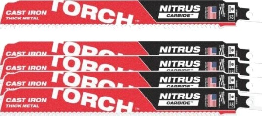 Milwaukee TORCH NITRUS Bajonettsagblad 230mm, 10T (5-pack)