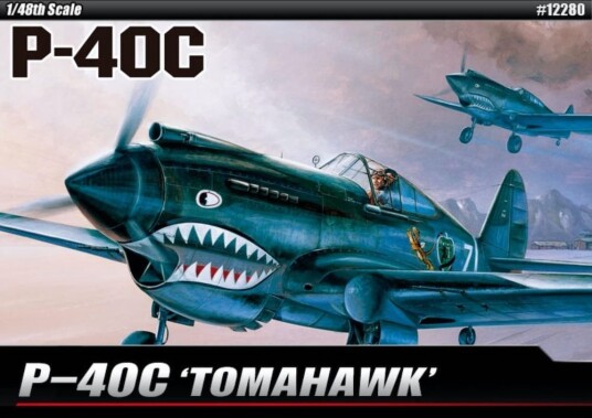 Academy 1/48 P-40C Flying Tigers