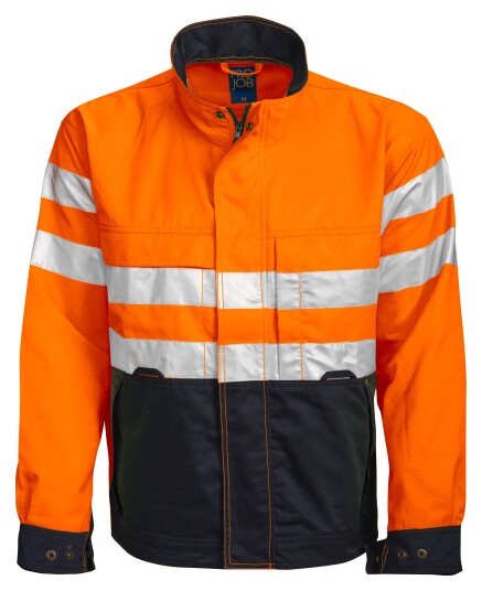 Projob 6401 Jakke En Iso 20471 Kl 3 Orange/black Xs