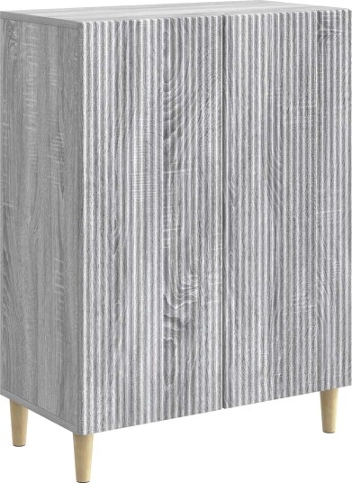 Serviesskap Grå sonoma 66 x 34,5 x 90 cm Konstruert tre Serviesskap Grå sonoma 66 x 34,5 x 90 cm Konstruert tre