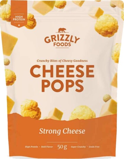 Cheese Pops – Kraftig Ost & Cheddar 50 g