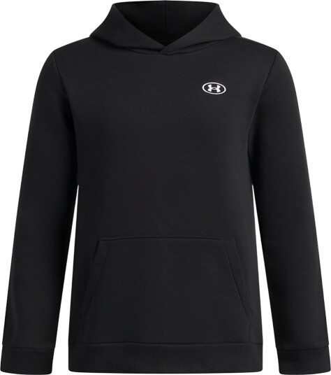 Under Armour Ua B Rival Fleece Hoodie Black 140 152