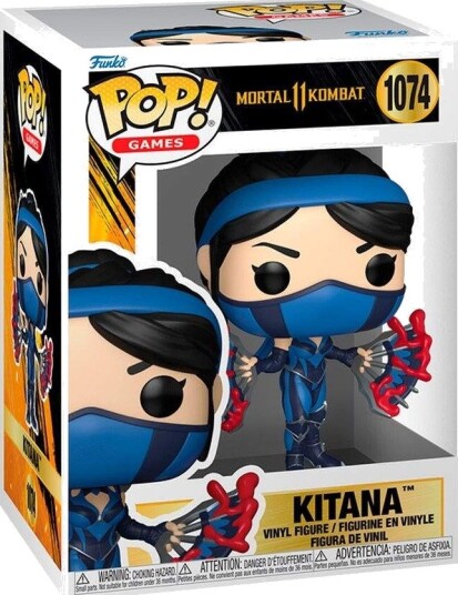 Northix Mortal Kombat 11 Kitana actionfigur 7-tommers samleobjekt