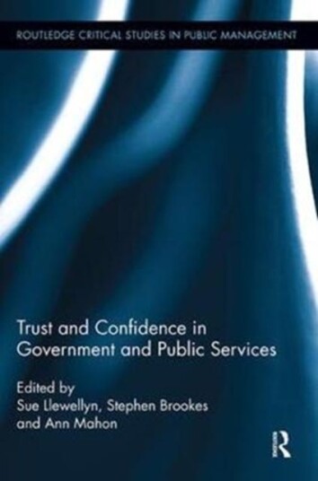 Trust And Confidence In Government And Public Services