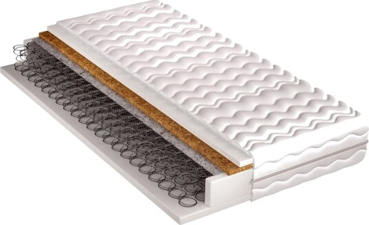 Presto Madrass 200x80x18 cm - Hvit