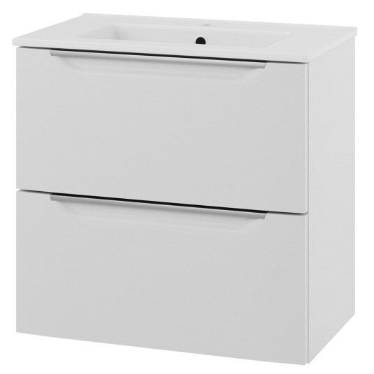 Linn Bad Mari Smal D35cm Servantskap Hvit Matt / 60cm Linn Bad Mari Smal D35cm Servantskap Hvit Matt / 60cm