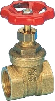 Pettinaroli Brass gate valve 1/2