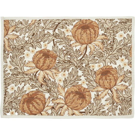 Boel&Jan Naima Spisebrikke 35x45 cm Brun / Hvit / Beige