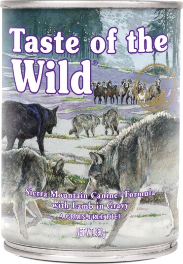 Taste Of The Wild Sierra Mountain Canine Våtfôr 12 X 390 G