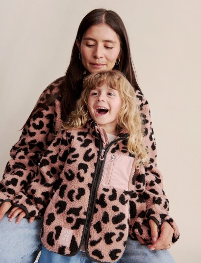 Liewood Nelson Adult Pile Jacket   Pink   36