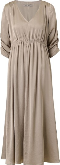 Costamani   Midikjole Clip Long Dress   Brun